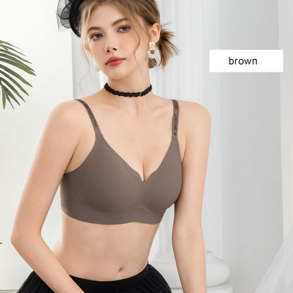 Fixed cup jelly bra