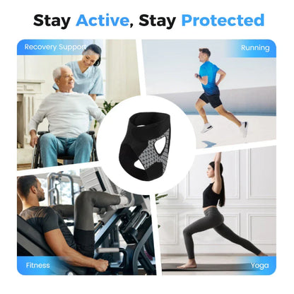 Professional Ankle Support Sports Bandage, Ankle Protector Sleeve，Adjustable elastic ankle strap