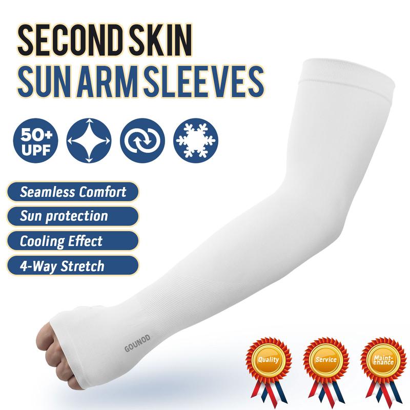Unisex UPF 50+ sun protection UV arm sleeves