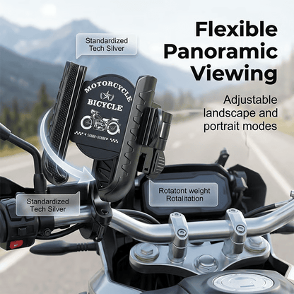 Bike Phone Mount – Secure Lock & One-Handed Quick Release