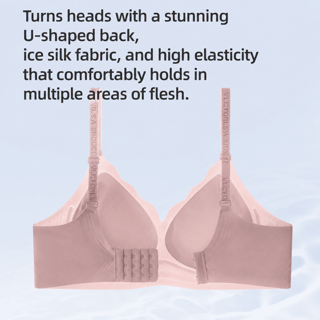 Fixed cup jelly bra