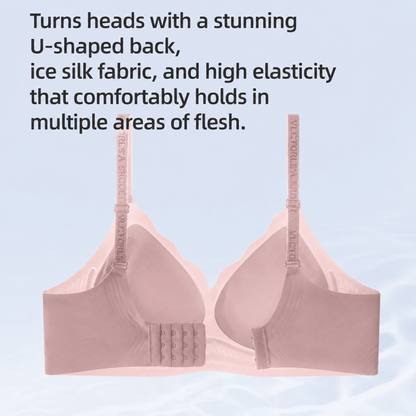 Fixed cup jelly bra