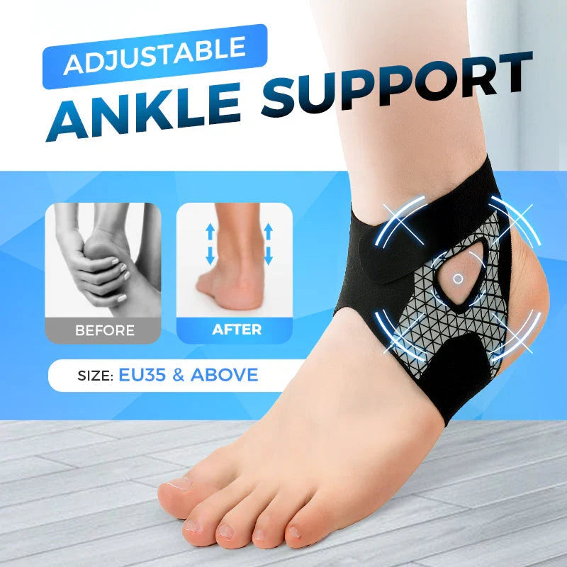 Professional Ankle Support Sports Bandage, Ankle Protector Sleeve，Adjustable elastic ankle strap