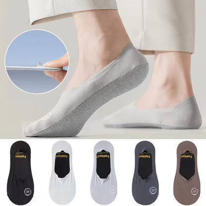 5-Pack Men's Ultra-Thin No-Show Socks