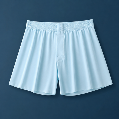 2026 Men's Milan Ice Silk Shorts – Ultra-Lightweight, Breathable, Quick-Dry & 4-Way Stretch, Perfect for Daily Wear, Panjabi, Thobe & Lungi