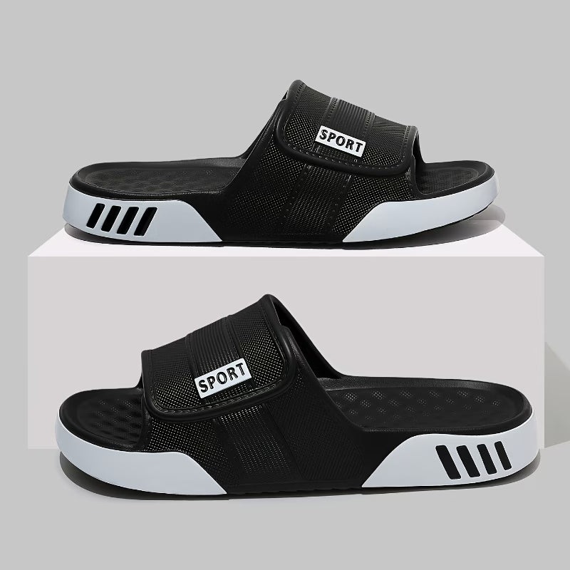Comfortable, thick-soled, non-slip men's slippers