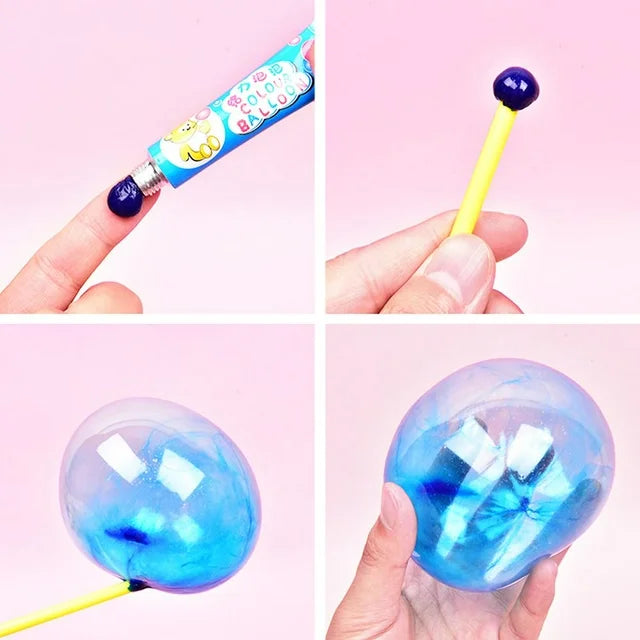 Colorful Bubble Glue Balloons