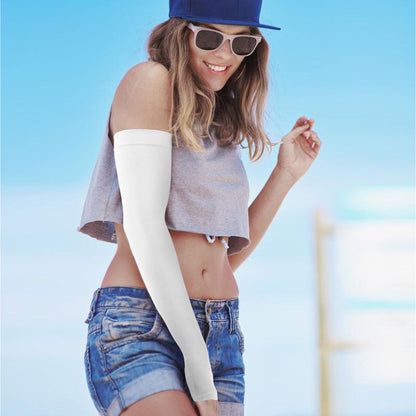Unisex UPF 50+ sun protection UV arm sleeves