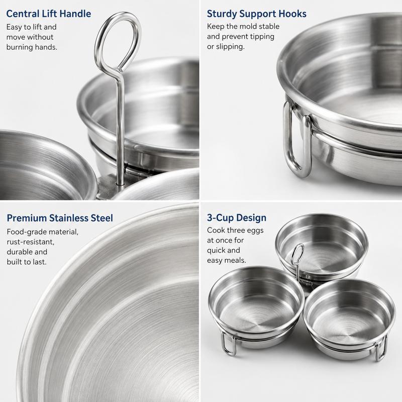 Stainless Steel Egg Poacher
