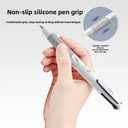3-color retractable gel pen, 0.5mm