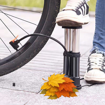 Universal Foot-Activated Air Pump with Pressure Gauge