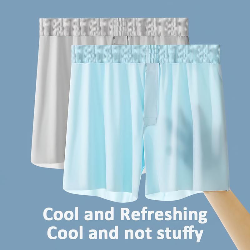 2026 Men's Milan Ice Silk Shorts – Ultra-Lightweight, Breathable, Quick-Dry & 4-Way Stretch, Perfect for Daily Wear, Panjabi, Thobe & Lungi