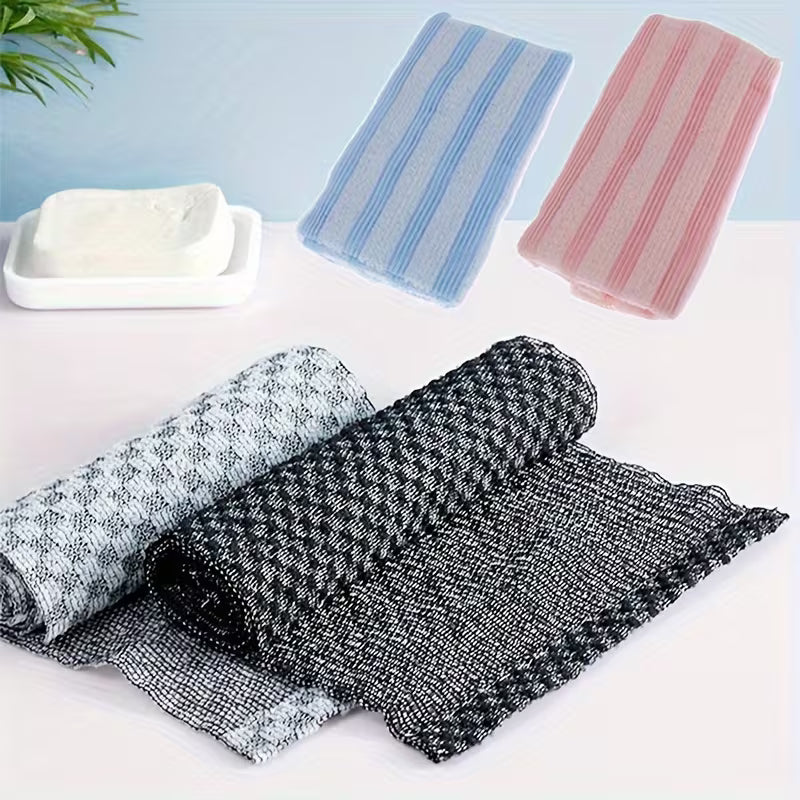 Japanese Exfoliating Bath Towel & Back Scrubber