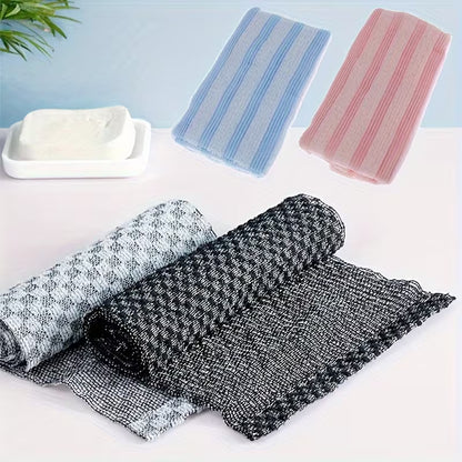 Japanese Exfoliating Bath Towel & Back Scrubber