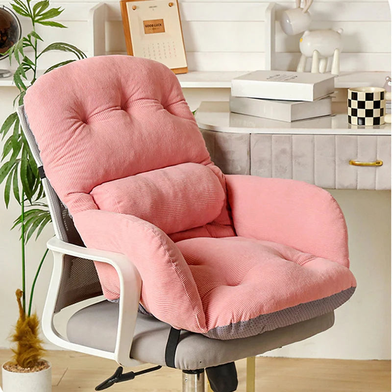 Thickened integrated seat and back cushion