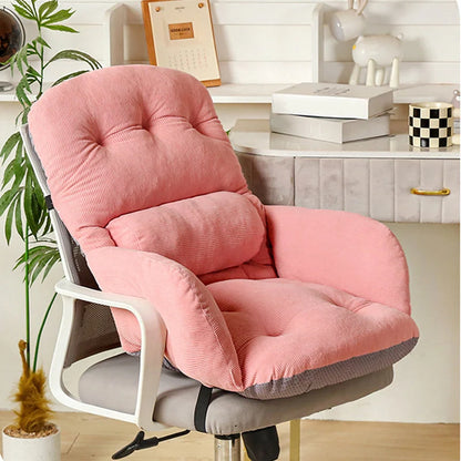 Thickened integrated seat and back cushion
